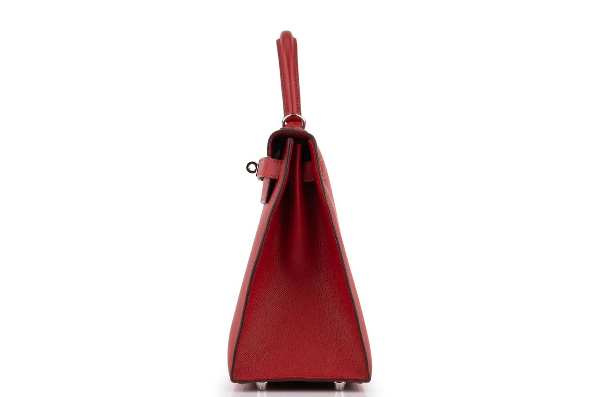 Hermès Kelly 28 Epsom Rouge Piment PHW