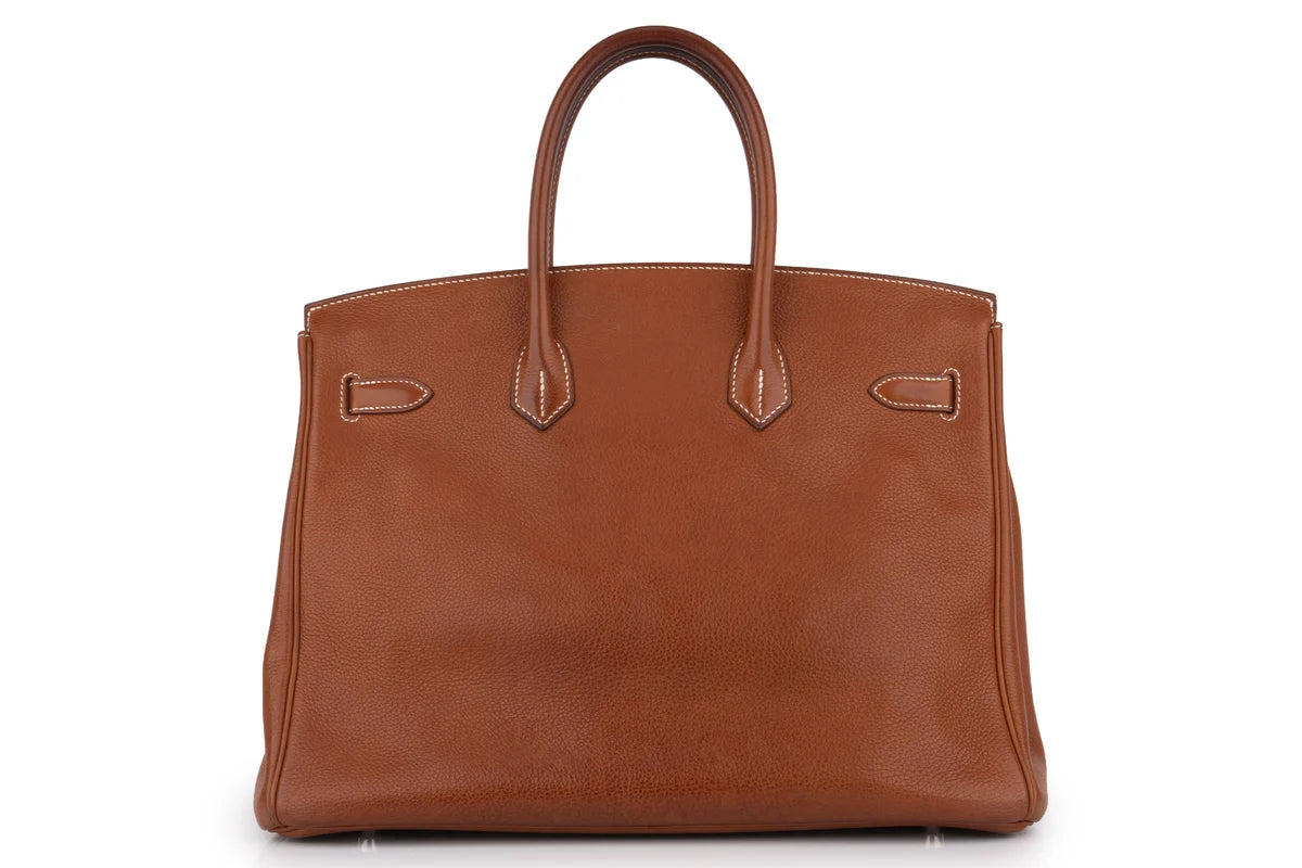 Hermès Birkin 35 Barenia Gold PHW