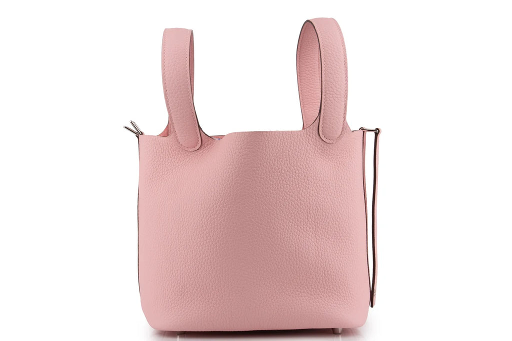 Hermès Picotin 18 Clemence Rose Sakura PHW