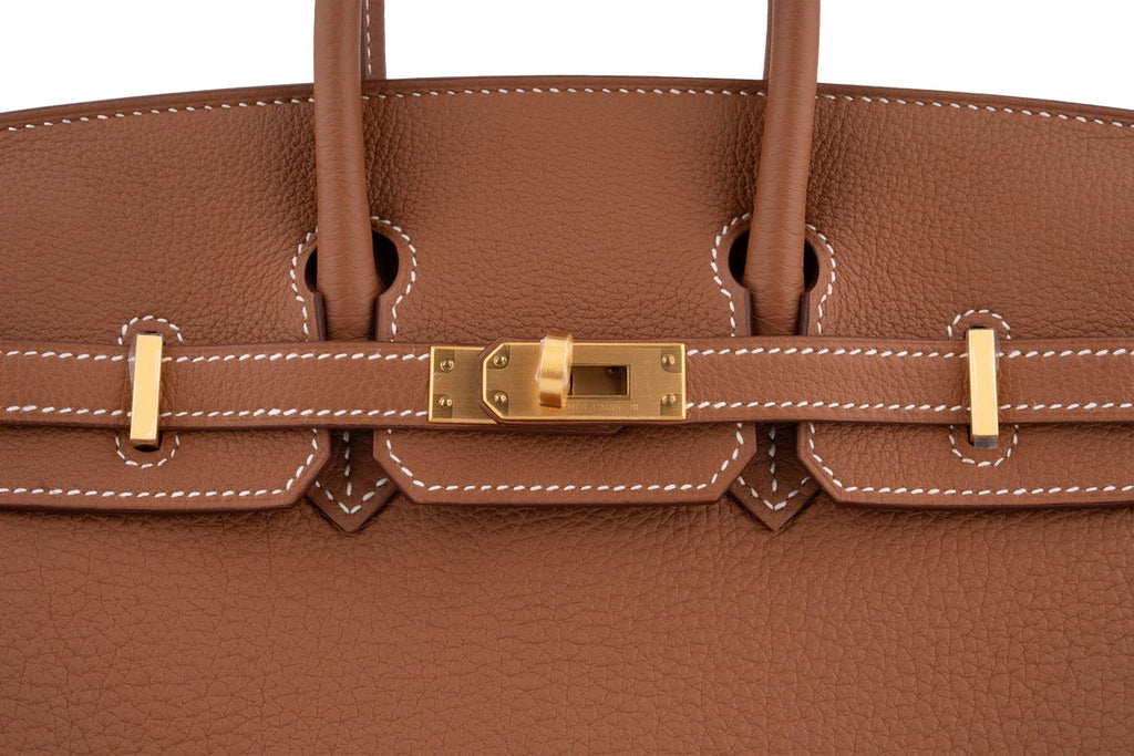 Hermès Birkin 25 Togo Gold BGHW