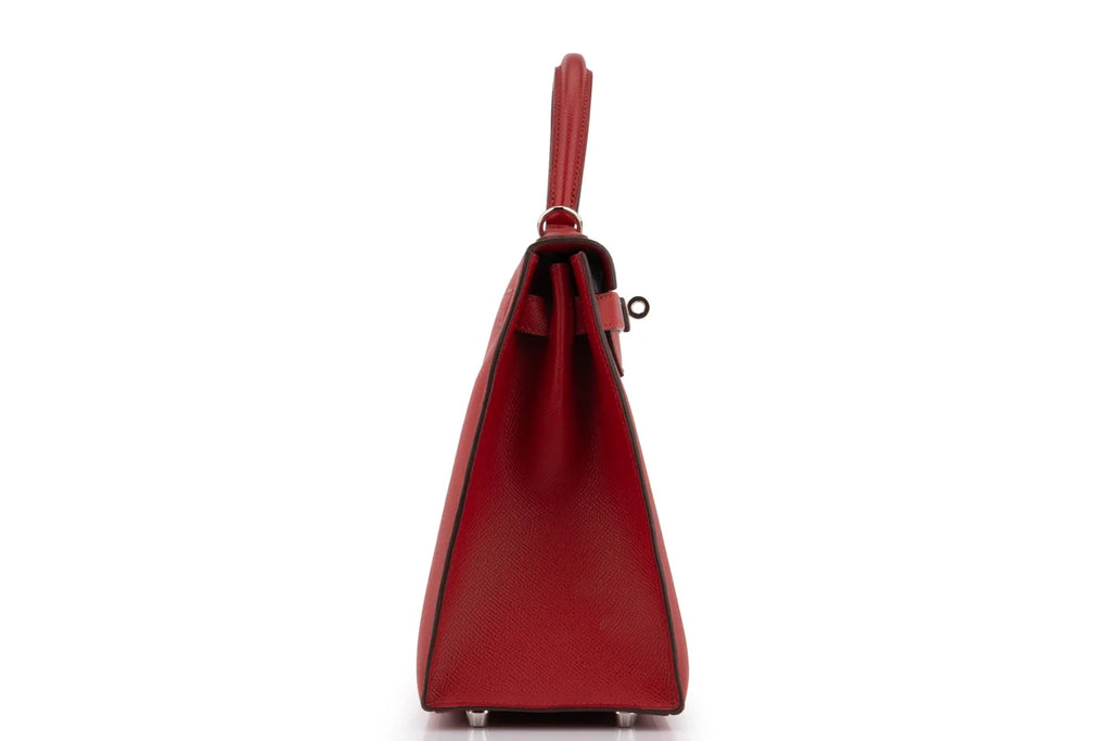 Hermès Kelly 28 Epsom Rouge Piment PHW