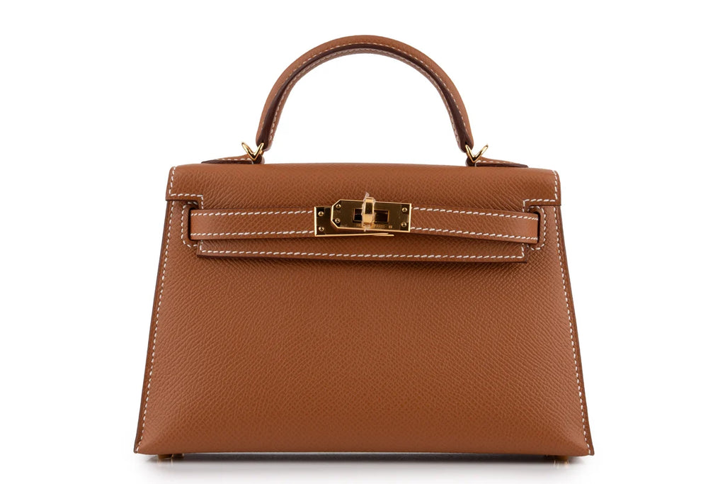 Hermès Mini Kelly Epsom Gold GHW