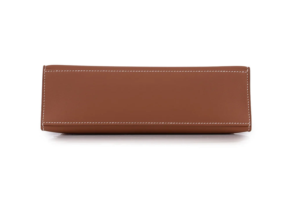 Hermès Kelly Pochette Swift Gold PHW