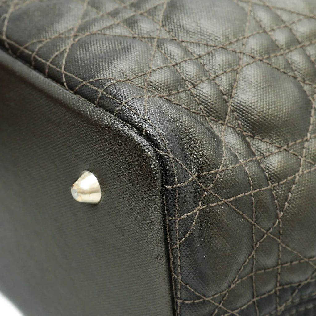 Christian Dior Brown Panarea Medium Tote Bag