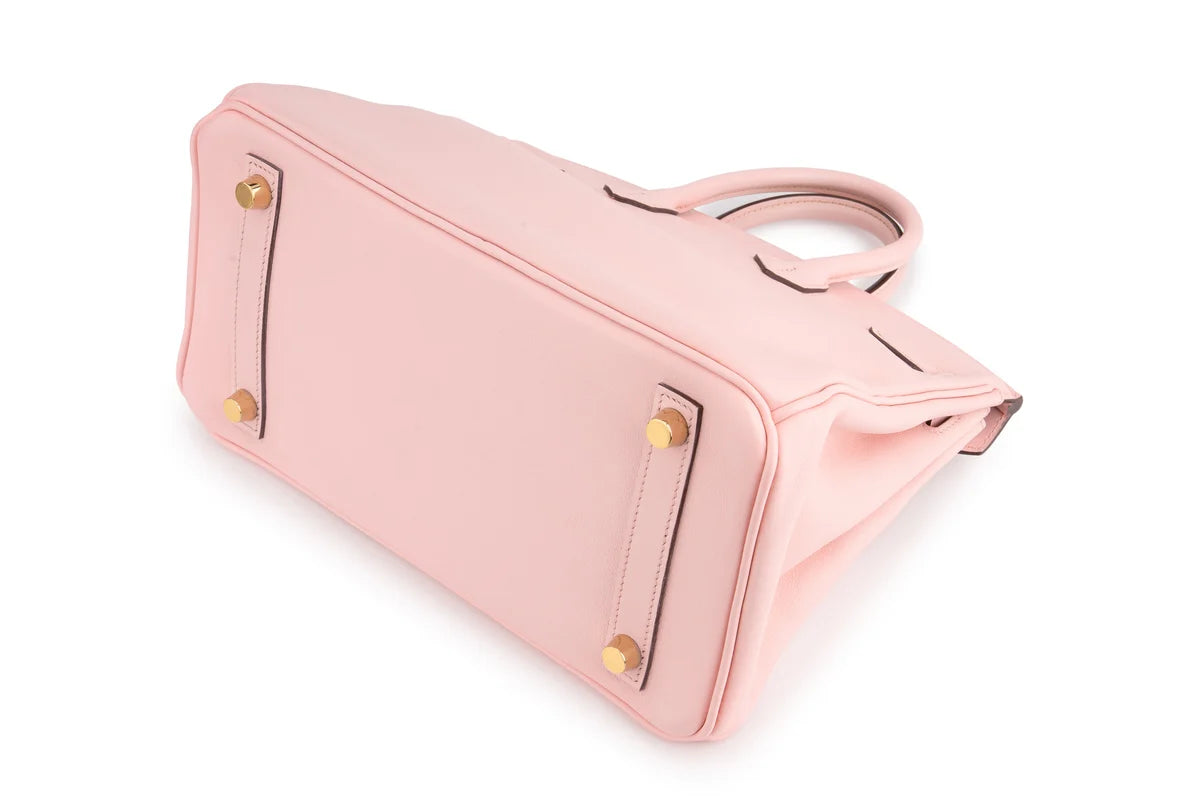 Hermès Birkin 25 SWIFT Rose Sakura GHW