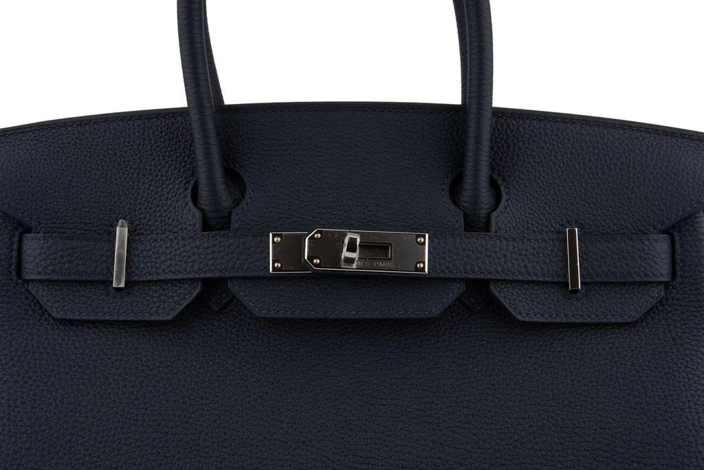 Hermès Birkin 30 Togo Bleu Nuit PHW