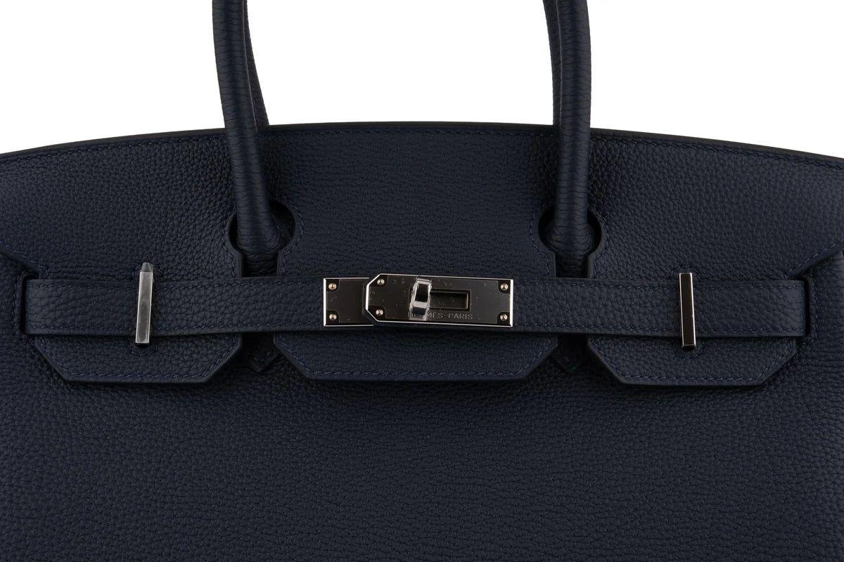 Hermès Birkin 30 Togo Bleu Nuit PHW