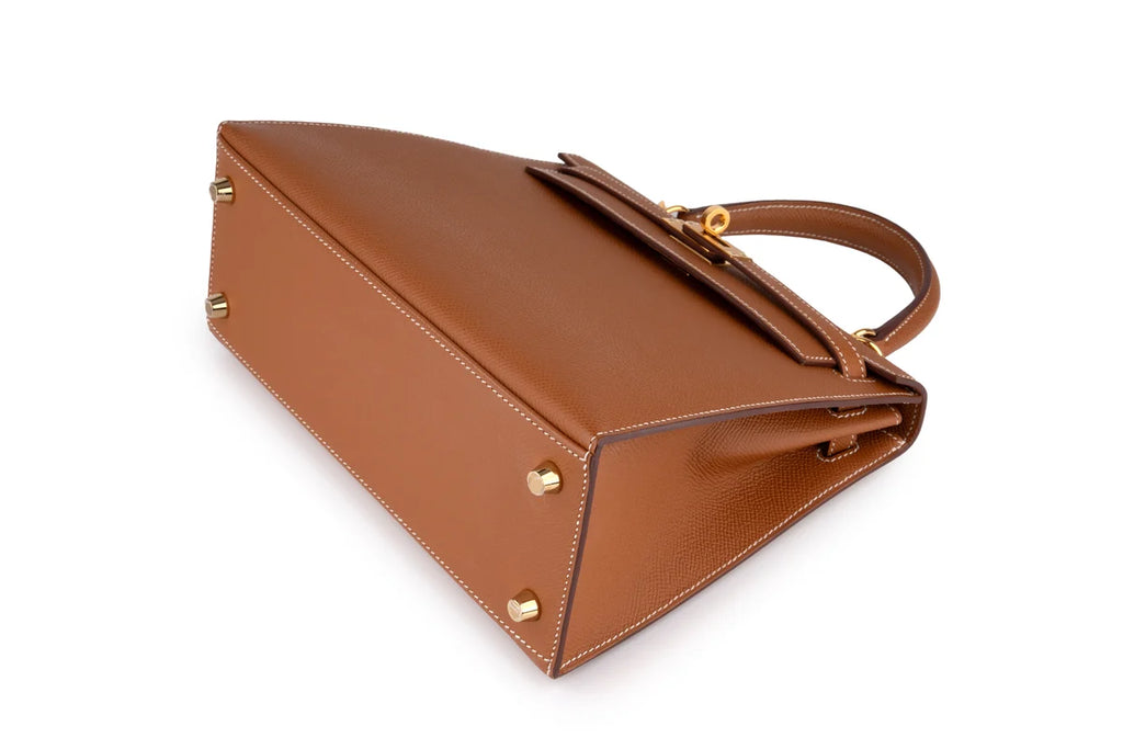 Hermès Kelly 25 Epsom Gold GHW