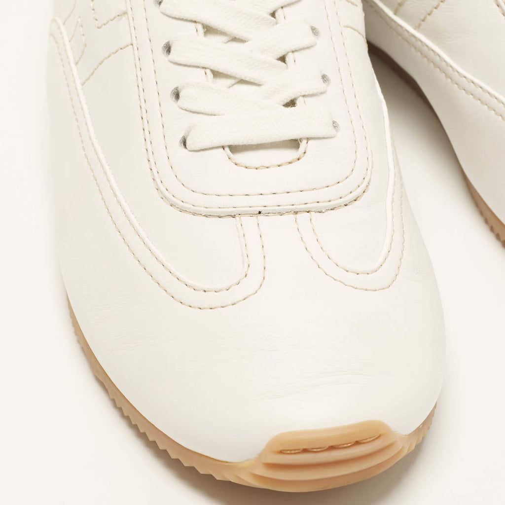 Hermès Master Size 39.5 White Leather Veau Souple Low Top Sneakers