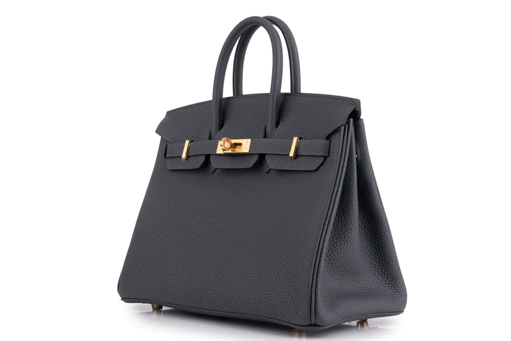 Hermès Birkin 25 Togo Gris Misty GHW