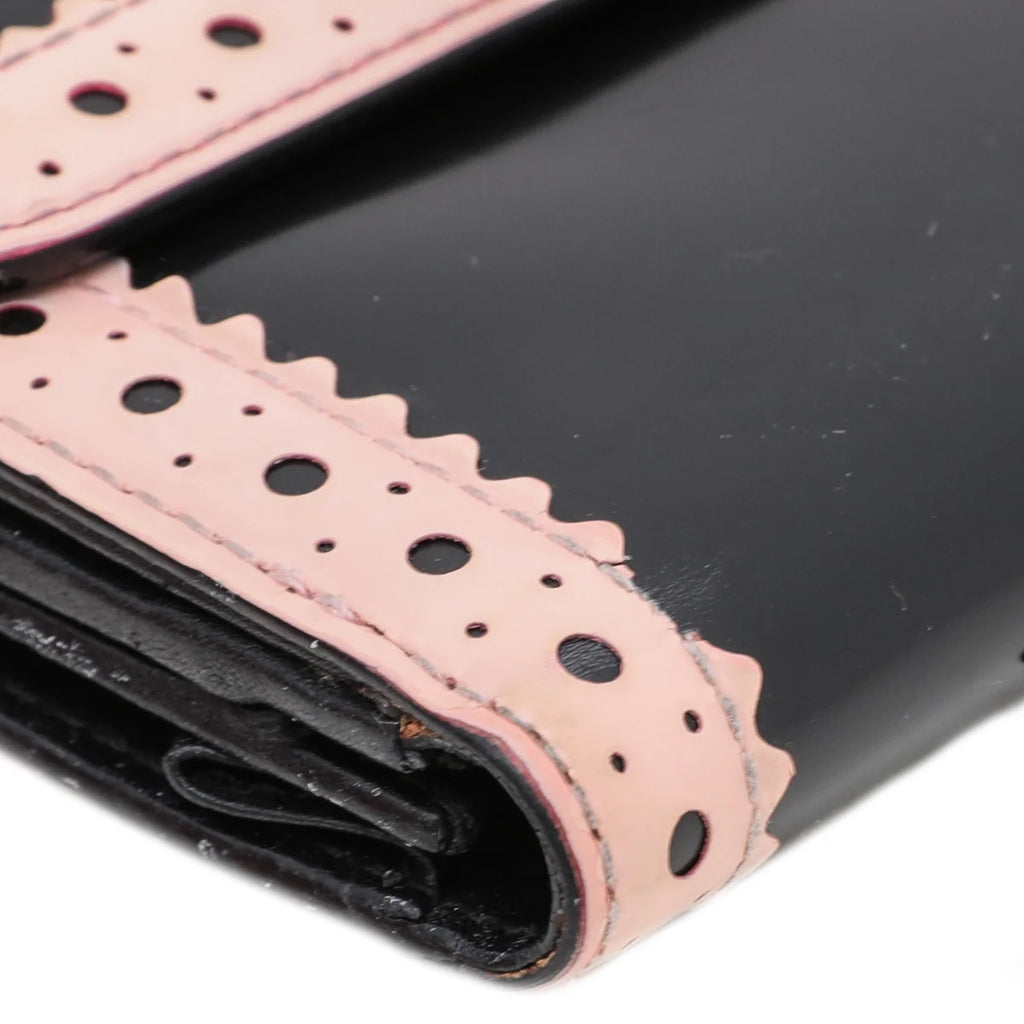 Christian Dior Bicolor D'trick Long Wallet