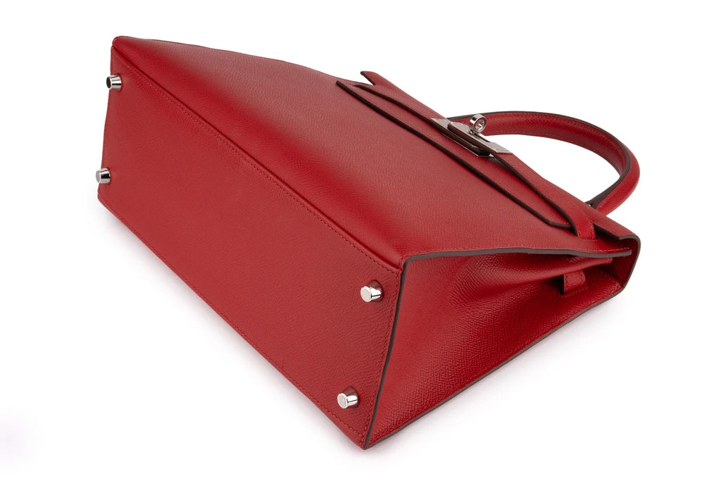 Hermès Kelly 28 Epsom Rouge Piment PHW