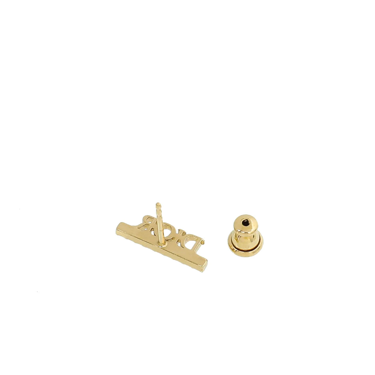 Christian Dior Gold Dio(r)evolution Stud Mini Earrings