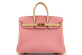 Hermès Birkin 25 Epsom Rose Confetti / Jaune Poussin BGHW