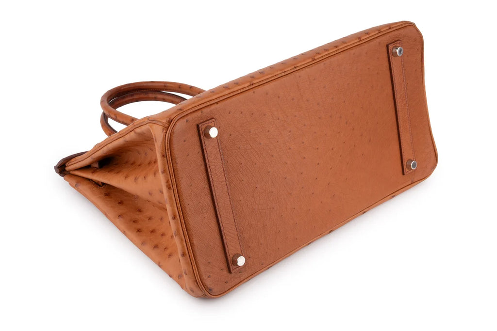 Hermès Birkin 35 Ostrich Cognac PHW