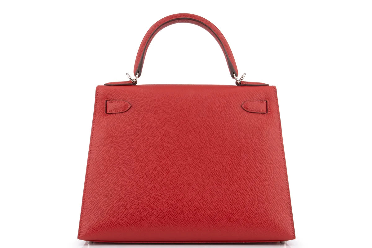 Hermès Kelly 28 Epsom Rouge Piment PHW