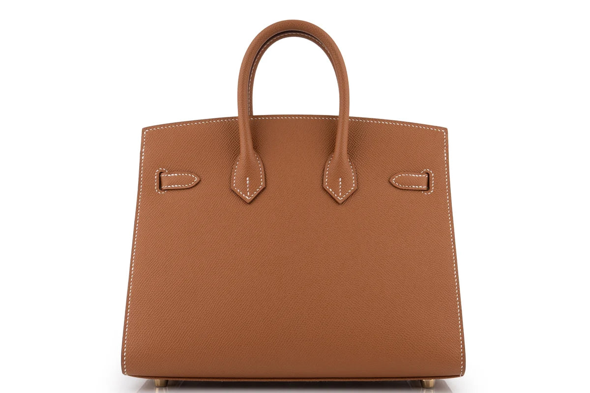 Hermès Birkin 25 Sellier Epsom Gold GHW
