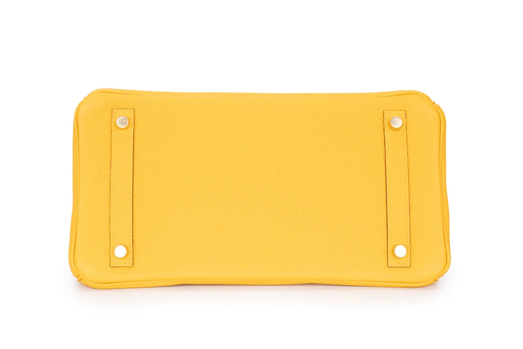 Hermès Birkin 30 Togo Jaune Ambre GHW