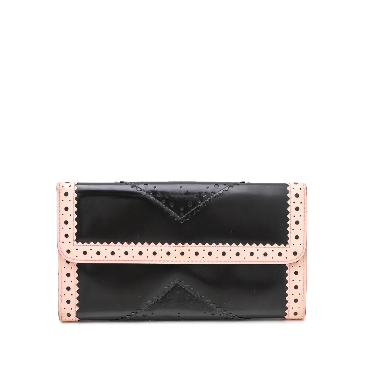 Christian Dior Bicolor D'trick Long Wallet
