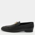 Hermes Paris Size 41 Black Leather Loafers