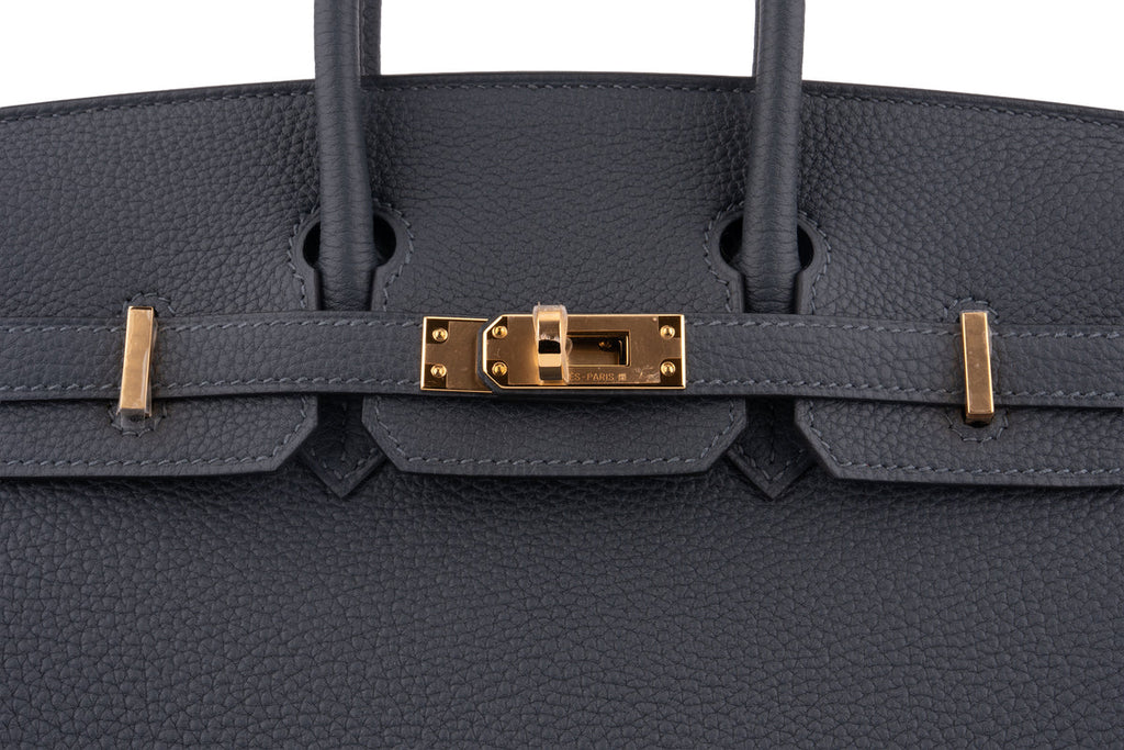 Hermès Birkin 25 Togo Gris Misty GHW